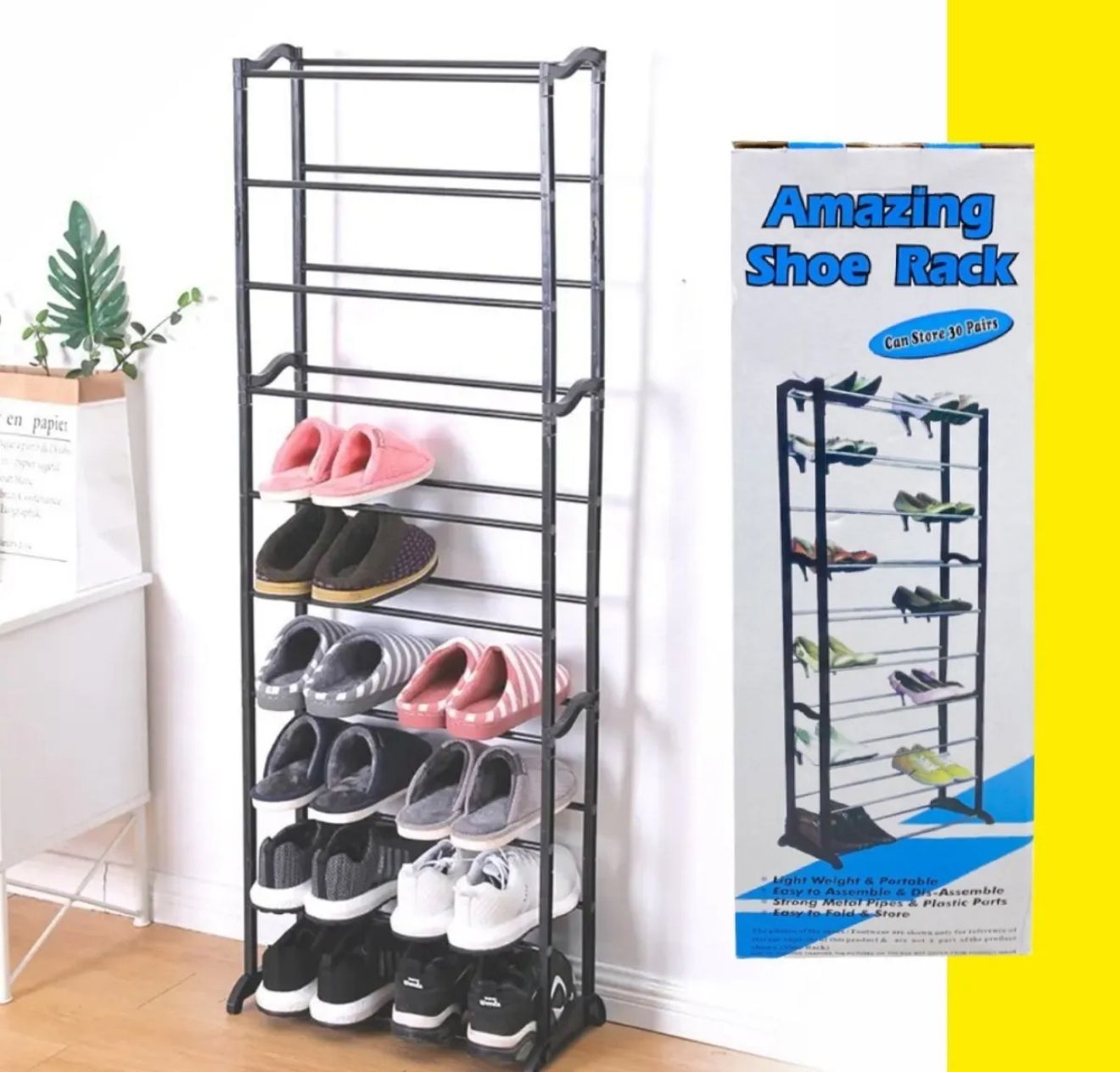 Organizador de zapatos  10 niveles